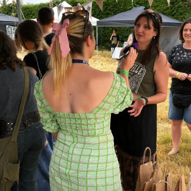 The Wild Moon Company stall at a previous event